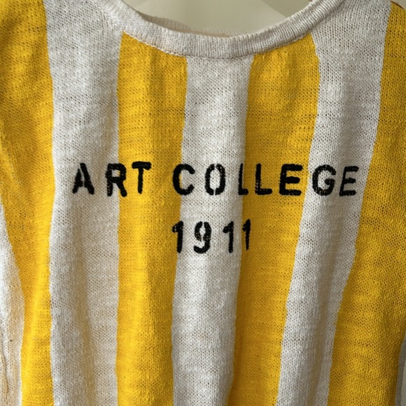BOBO Choses Art College knitting top, artist collection, never worn, wood button - Picture 2 of 5